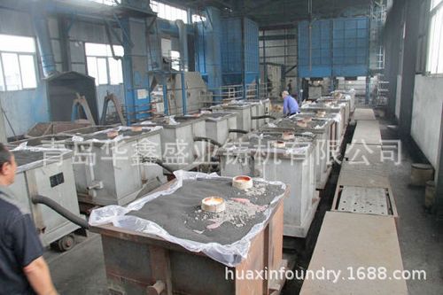 青岛华鑫v法造型铸造设备负压造型线v法铸造生产线生产厂家